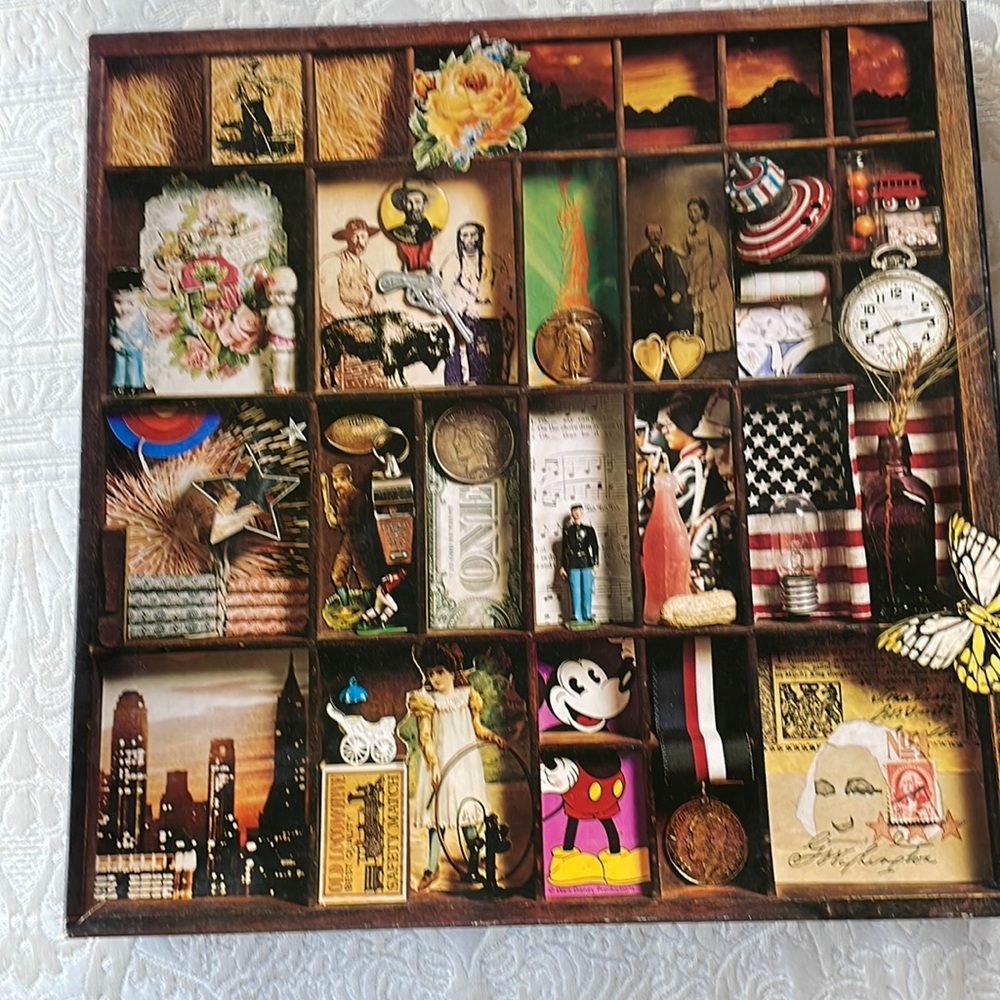 Vintage The American Spirit 500+piece puzzle